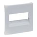 LEGRAND, SEANO afdekking RJ45 voor 1- en 2-voudige gegevensdozen, kleur: gelakt aluminium, 765254