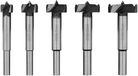 Parkside Borenset - Houtboren Forstner - 5-delige set voor hout - Boren van koolstofstaal