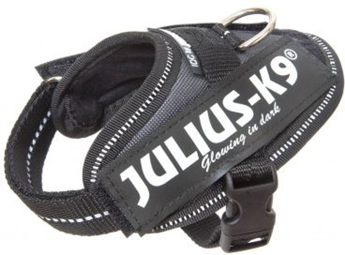 JULIUS K9 IDC Powertuig/Harnas - Baby 2/33-45cm - XXS - Antraciet