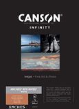 Canson Infinity BFK Rives 100% textuur, 310 g, box A3, 25 uur, natuurlijk wit