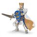 Blauwe Papo Blauwe Koning Arthur Figuur
