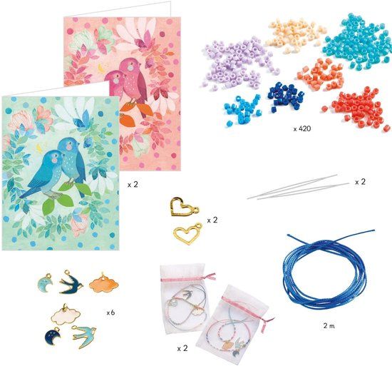 Djeco armbanden maken Sky multi-wrap kralen set FSC MIX.