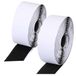 mumbi Klittenband zelfklevend, klittenband bestaande uit haak en fleece, extra sterk, 38 mm x 2 meter, zwart