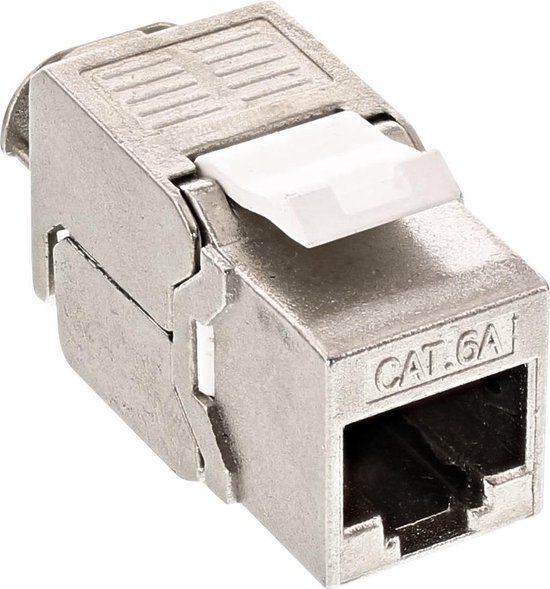 InLine 76202A Keystone RJ45-contactdoos - Cat.6a - Smal ontwerp