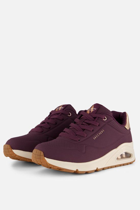 Skechers Uno Golden Air Sneakers paars - Maat 38