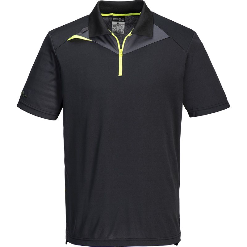 Portwest DX4 Poloshirt - Zwart - XL