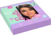 Amscan RIETHMULLER - 20 papieren servetten Barbie Sweet Life 33 x 33 cm