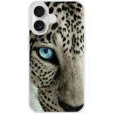 Apple iPhone 16 Oeil de leopard Verstevigd hoesje met sublimatie bedrukking