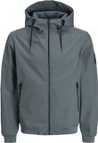 Jack & Jones Jas Jjebasic Softshell Hood Noos 12236300 Stormy Weather Mannen Maat - S