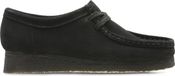 Clarks Wallabee Zwart Suède Lage Sneakers Dames Maat 38