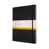 Moleskine Cahier XXL Ligné Noir Couverture rigide