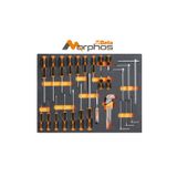 Beta MB44MH Zachte Inlegbak + 34 Gereedschap - 024504243
