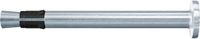 Fischer 50x Nagelanker FNA II 6 x 30/75 met nagelkop galvanisch verzinkt - 44118