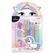 Kidea Licorne Coffret cadeau: Crayons de couleur, Gommes & Crayon