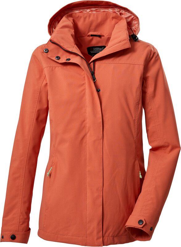 killtec Kos 92 Women's Jacket, Orange EU 40 2023 Rain Jackets