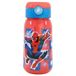 STOR Drinkfles Kinderen Spider-Man 510ml met Rietje en Lekvrije Dop, BPA-Vrije Herbruikbare Kunststof Fles voor Kinderen