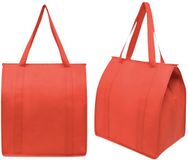 Merkloos Koeltas Degree - 2x - rood - 23 liter - 35 x 25 x 38 cm