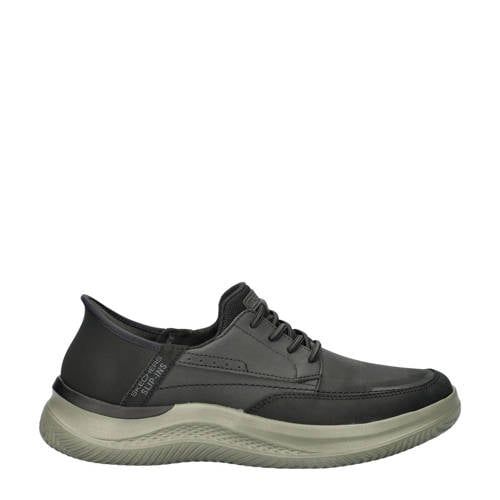 Skechers Hasting slip-on sneakers zwart