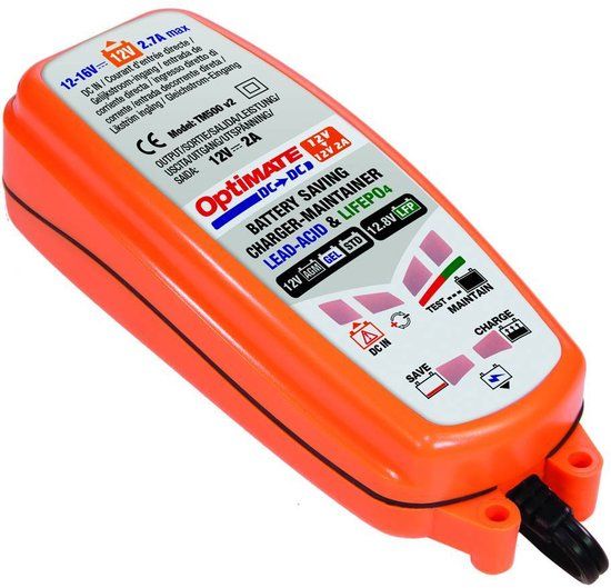 Tecmate Optimate TM500 - DC-DC Acculader Druppellader - Loodaccu - Nederlands