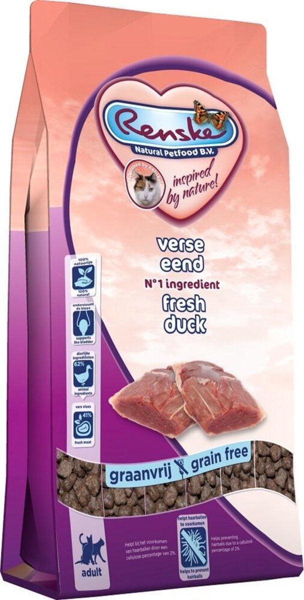 Renske Super Premium Kat Adult Maxi Oceaanvis & Zalm 1,5 kg