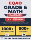 EQAO Grade 6 Math Test Prep 2026-2027: Ontario Provincial Study Guide
