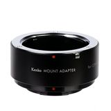 Kenko KE01-FFXCTX adapterring voor Contax-optiek op Fujifilm X behuizing, zwart