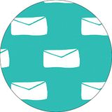 Bonateks Ronde digitaal bedrukte muismat