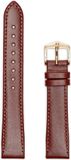 Hirsch Horlogeband - Osiris Middenbruin - Leer - 16mm