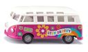 Siku VW T1 Samba Bus miniatuur Voorgemonteerd 1:50