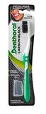 Denthoral Carbon Black tandenborstel met borstelkopafdekking