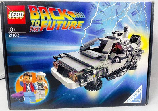 LEGO 21103 Back To Future - DeLorean tijdmachine / DeLorean Time Machine (CUUSOO / Ideas)
