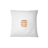 Bona Basics Decoratieve kussenhoes Wit 45x45 cm