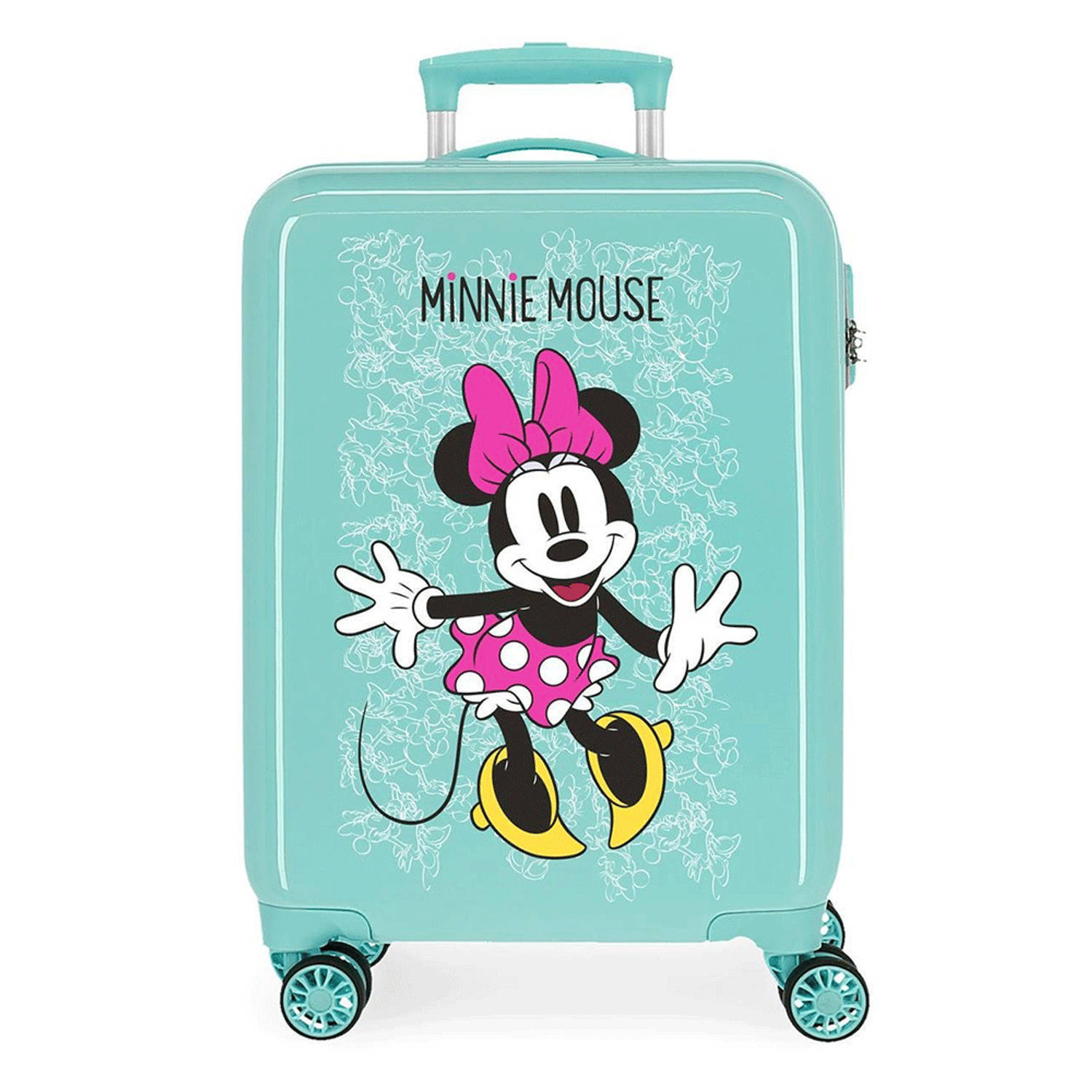 Disney koffer Minnie Mouse meisjes 33 liter ABS mintgroen