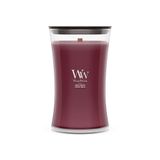 WoodWick Hourglass Dark Cherry Grote Geurkaars