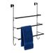 Amazon Basics Over the Door Handdoekenrek, Zwart