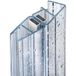Rehau Joint magnétique pour portes de douche avec entrée d'angle et épaisseur de verre 6 - 8 mm, 90° 2000 mm