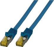 EFB Elektronik MK7001.0,5BL netwerkkabel 0,5 m Cat6a S/FTP (S-STP) Blauw