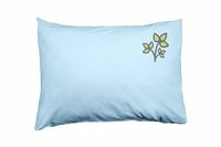 Bona Basics Decoratieve kussenhoes Lichtblauw 50x35 cm