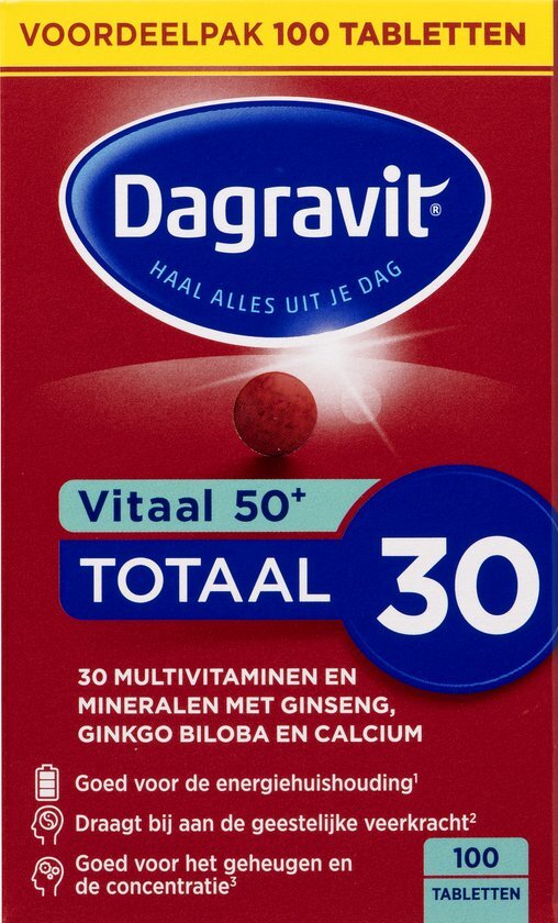 Dagravit Vitaal 50+ Tabletten 100st