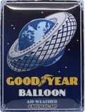 Nostalgic Art Merchandising Nostalgic Art Metalen bord Goodyear Balloon