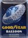 Nostalgic Art Merchandising Nostalgic Art Metalen bord Goodyear Balloon