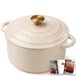 Parmedu 5.5QT Geëmailleerde Gietijzeren Nederlandse Oven