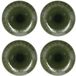 Mikasa Jardin Dinerbord, Set van 4 Stuks, 27 cm, Groen, Aardewerk