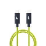 Angelbird USB‑C 4.0 Solid Flex™ Cable Lime – 1 ft / 32 cm