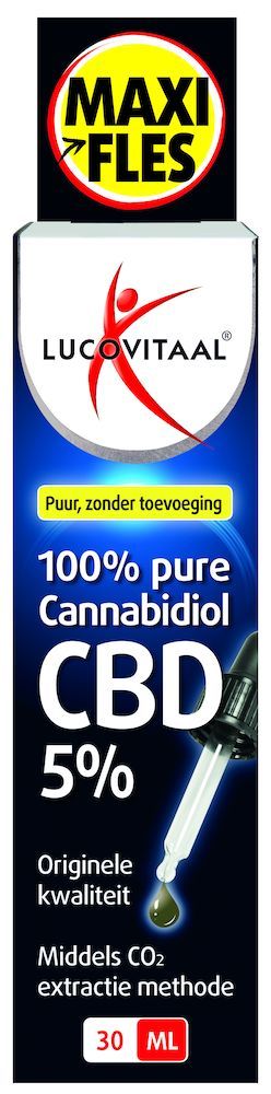 Lucovitaal Cannabidiol CBD Olie 5% - 8713713023700