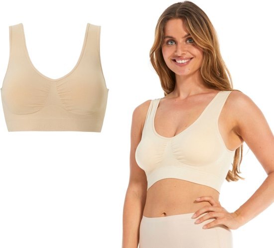 Magic Bodyfashion Comfort Bra - Latte - Maat L