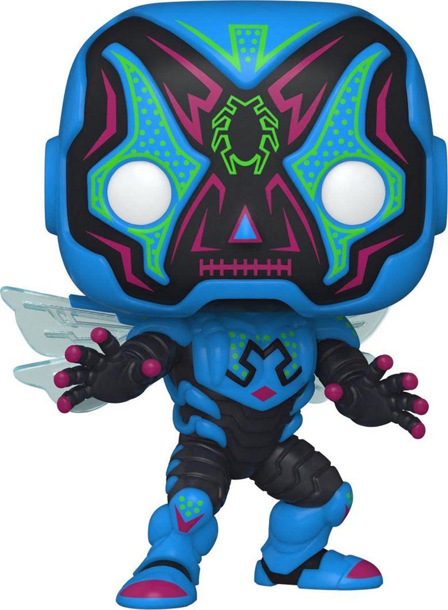 Funko POP Heroes: Dia De Los DC - Blue Beetle - Merchandise - PVC - Bonte kleuren