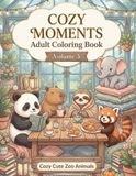 COZY MOMENTS Adult Coloring Book Volume 5