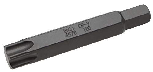 BGS 4576 | Bit | lengte 75 mm | 10 mm buitenzeskant | T-profiel (voor Torx) T60