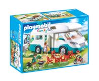 PLAYMOBIL FamilyFun 70088 Mobilhome met familie - Actie/Avontuur Speelgoedset - 4+ Jaar
